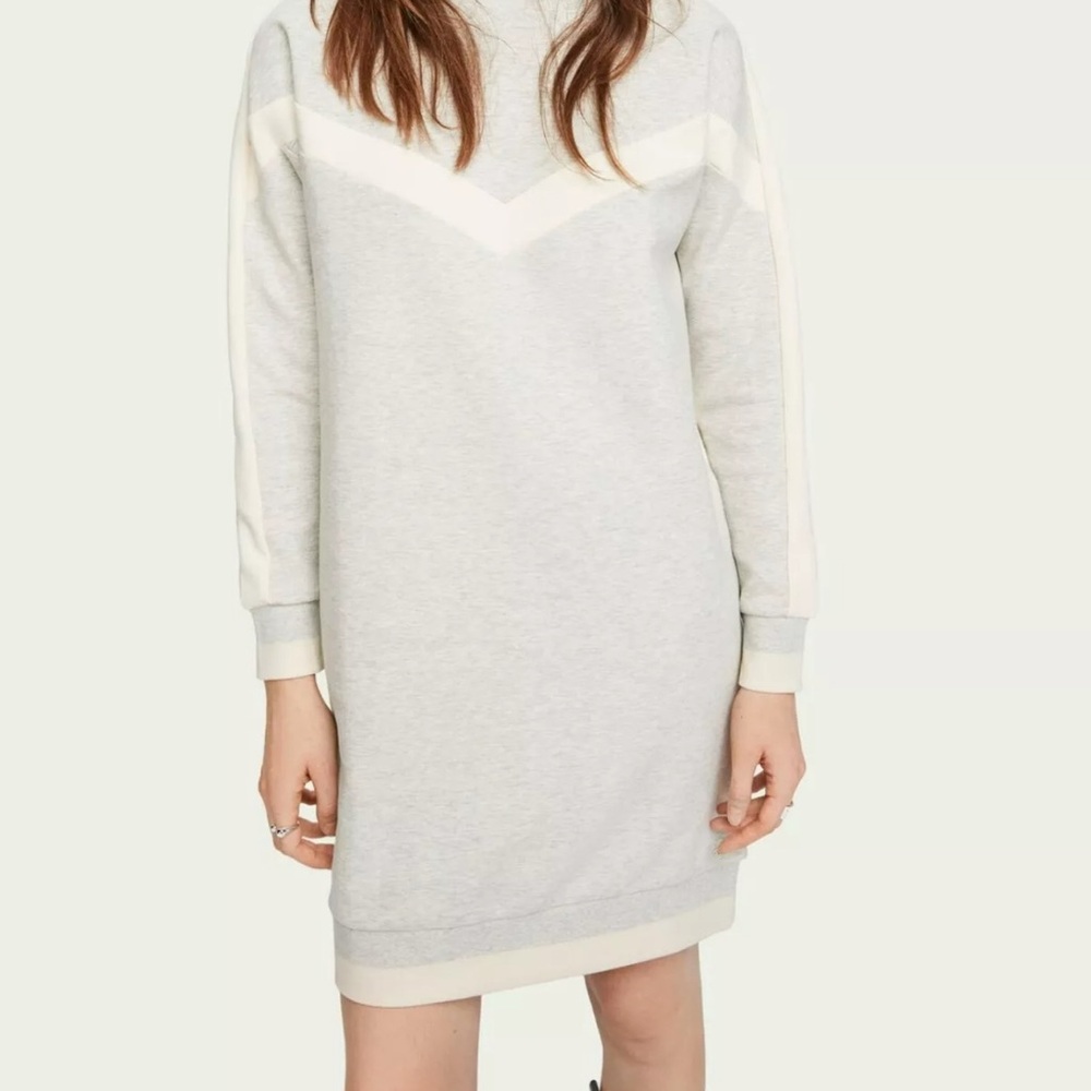 SCOTCH & SODA Womens Color Block Sweat Dress Size Medium